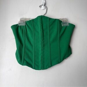 Princess Polly Green Camil Strapless Corset Top 6